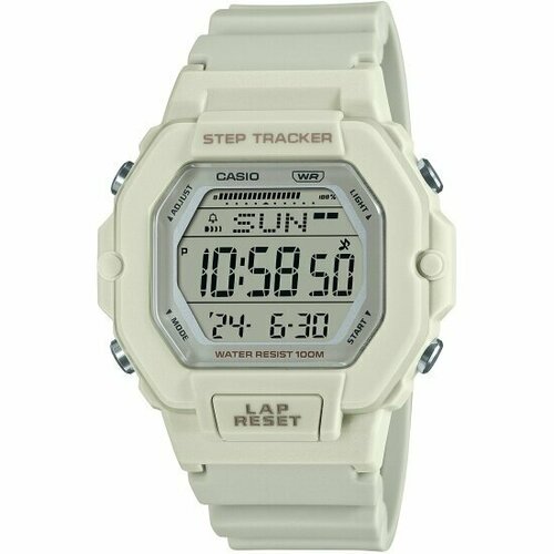 Наручные часы CASIO Collection LWS-2200H-8A, белый часы наручные casio gba 800 8a