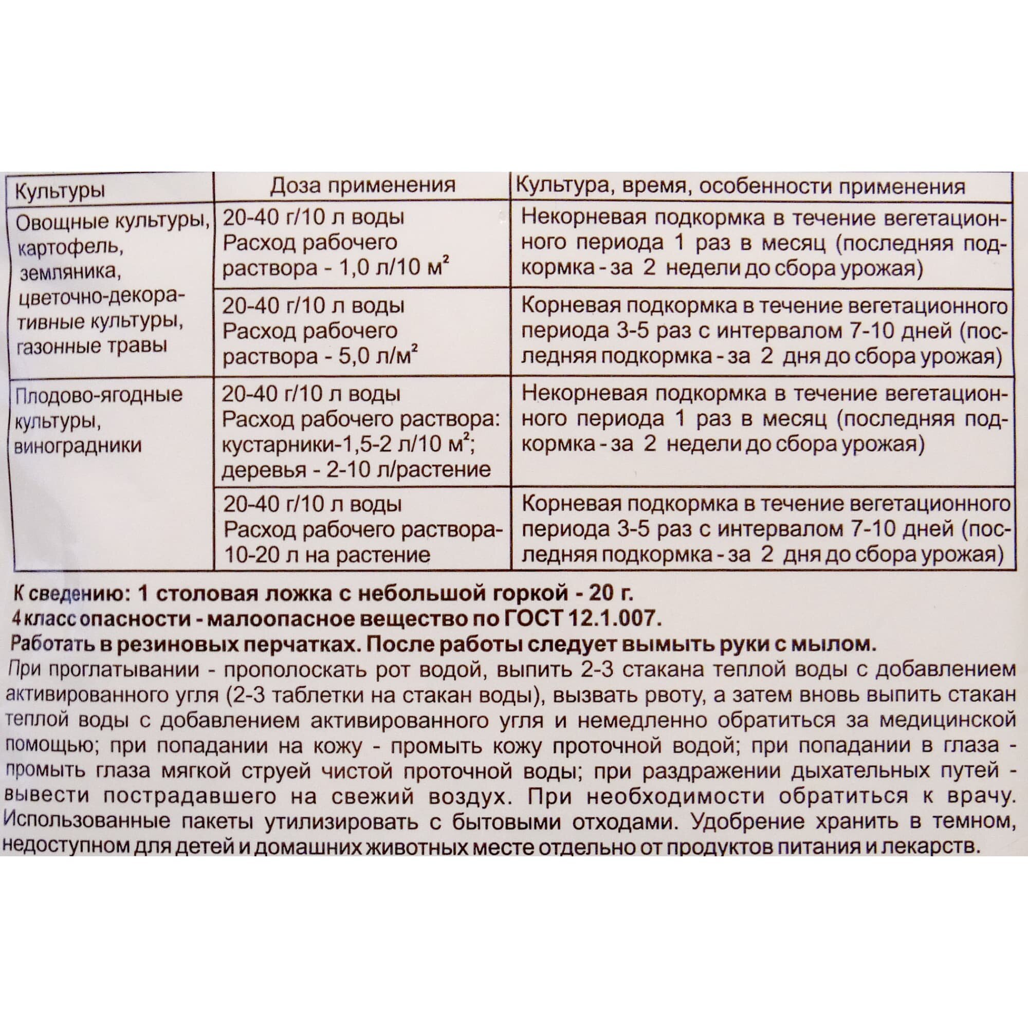 Удобрение Бионекс-кеми Универсал 200 г