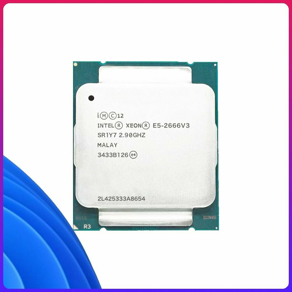 Процессор Intel Xeon E5-2666 v3 LGA2011-3 10 x 2900 МГц