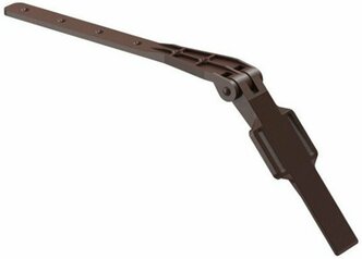 Крепление Docke Premium для кронштейна горький шоколад RAL 8019 регулируемое