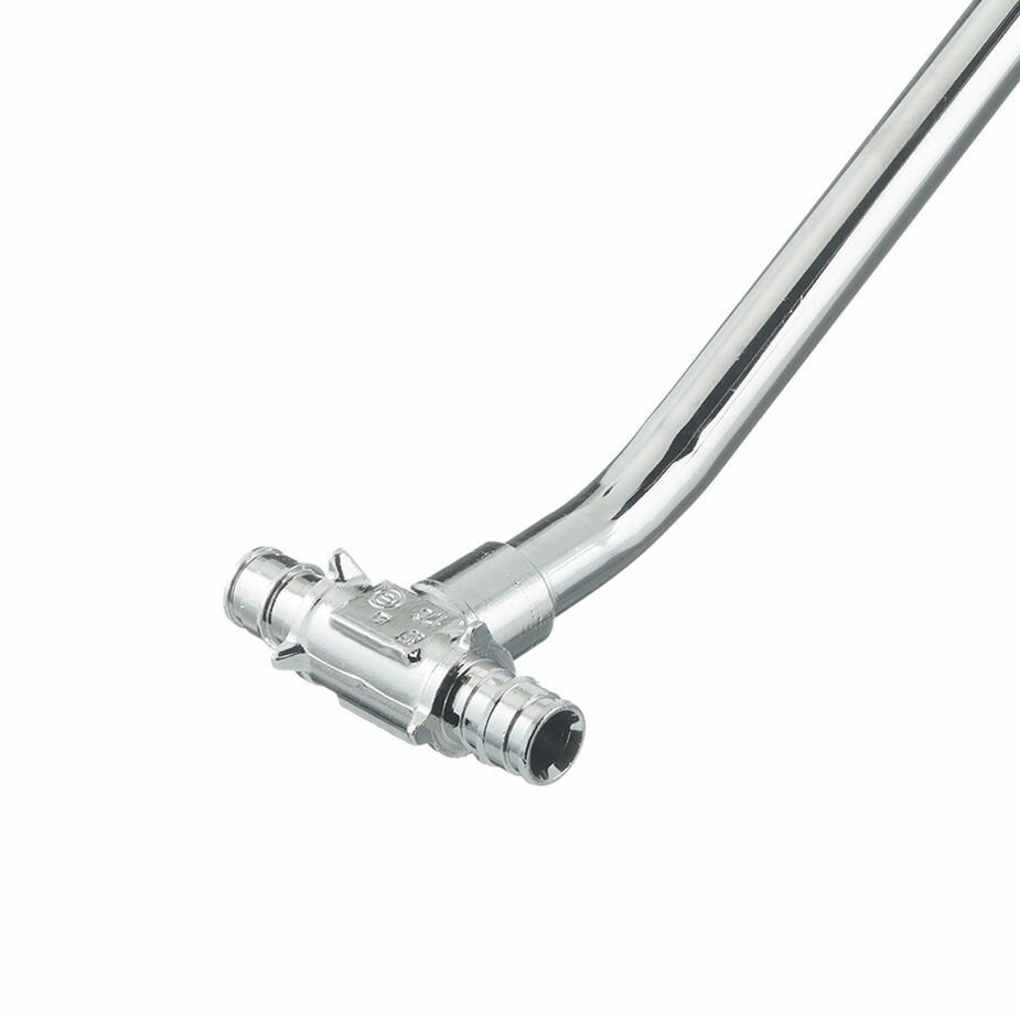 Q&E 1023049 Тройник для подключения радиатора (медная трубка, 3/4", 300 мм, d16 мм) Uponor - фото №1