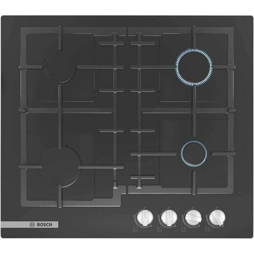 Варочная панель газовая Bosch PNP6B6B92R черный