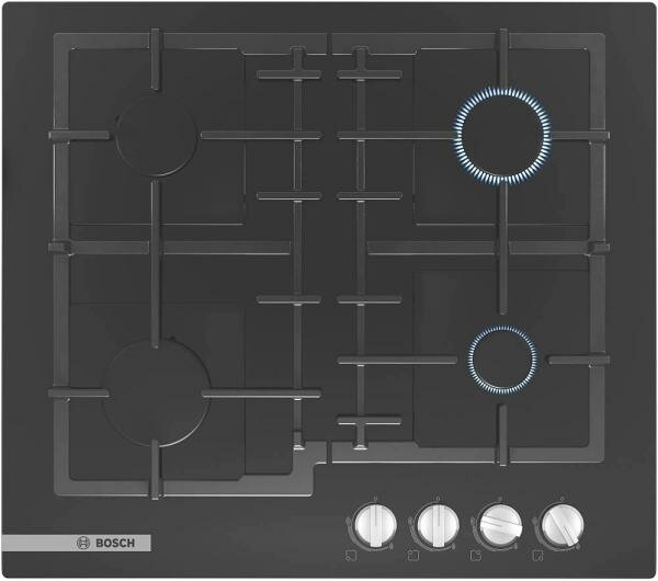 Варочная панель газовая Bosch PNP6B6B92R черный