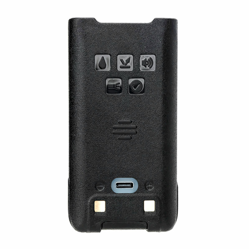 Аккумулятор для рации Baofeng UV-XR, UV-9R Plus, UV-9R Pro (защелка) USB Type-C