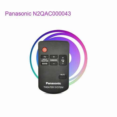 Пульт Panasonic N2QAC000043, для SoundBar Panasonic SC-HTB520