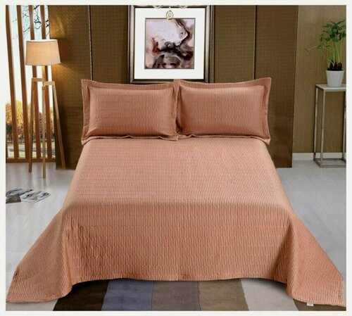 Изображение товара Покрывало текстильное 1,5 спальное 160x230 Вальтери, полиэстер PPL-06