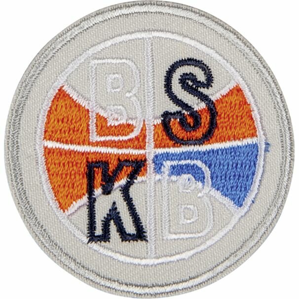 Термоаппликация HKM "Мяч BSKB" серый