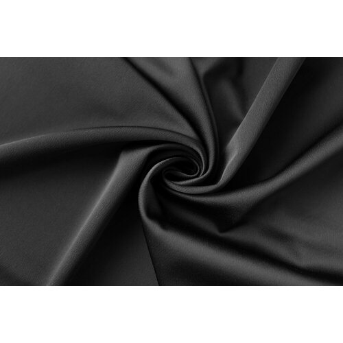 Ткань черное атласное кади ткань атласное кади туапового цвета