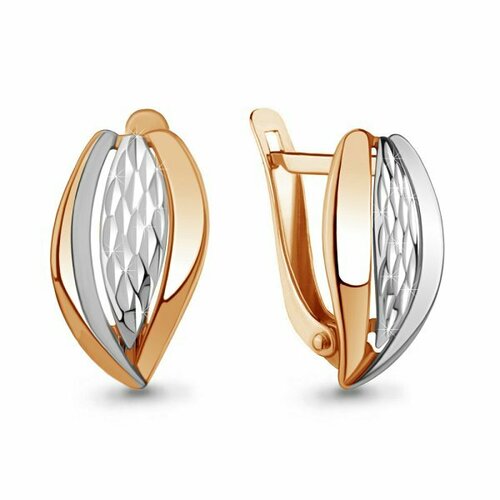 Серьги Trade Jewelry, красное золото, 585 проба, золотой