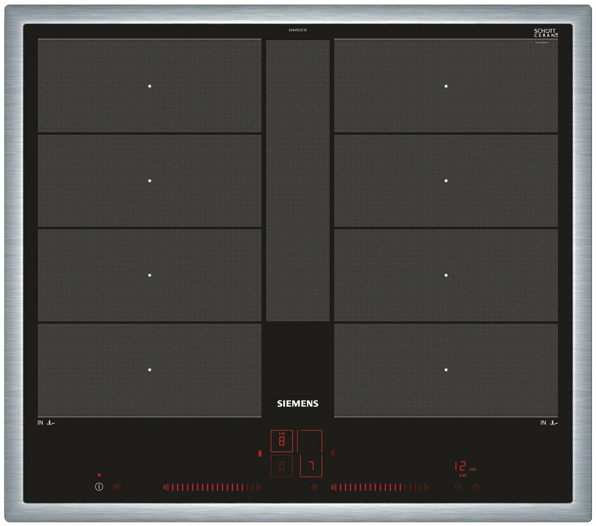 Варочная панель индукционная Siemens EX645LYC1E черный