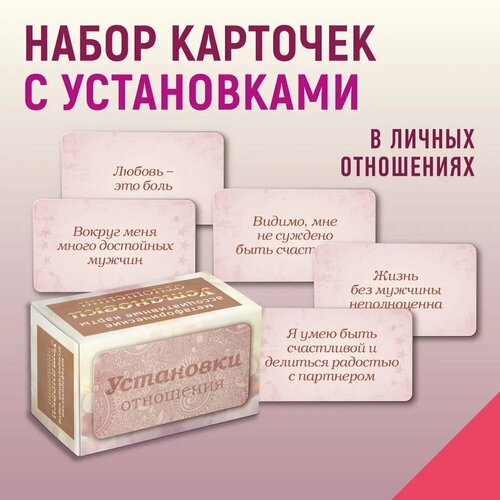 Установки: отношения. Метафорические текстовые карты для женщин