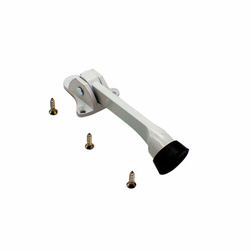 Фиксатор двери козья ножка белая 658₽