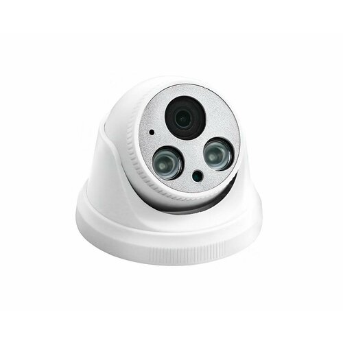Купольная POE IP-камера 4 MP KDM 088-AP4 (бел) (W4292RU) с микрофоном и ИК подсветкой для офиса, квартиры и загородного дома