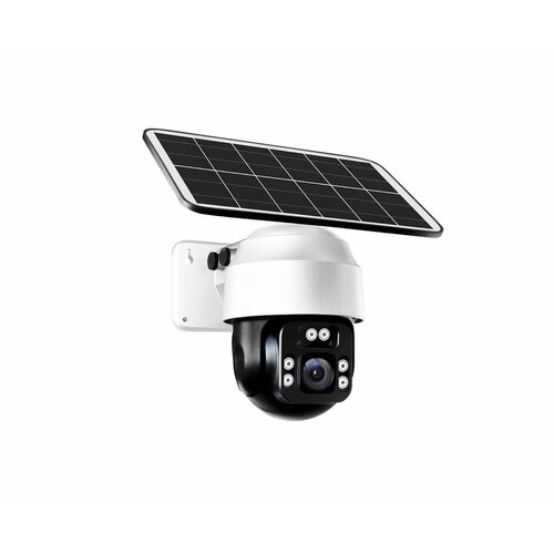 Уличная автономная поворотная 4G-камера с солнечной батареей Link Solar 02-4GS S1855RU 4G двусторонняя связь датчик движения 1494300₽