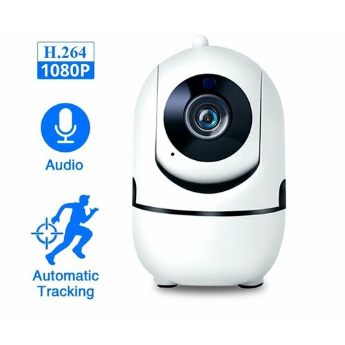 Беспроводная поворотная Smart IP-Camera 360 беспроводная ip wi fi видеокамера Камера с обзором 360 ночной съемкой и датчиком движения 179900₽