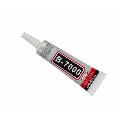 Glue / Клей герметик для проклейки тачскринов B-7000, прозрачный, 15 мл glue клей герметик для проклейки тачскринов b 7000 прозрачный 15 мл