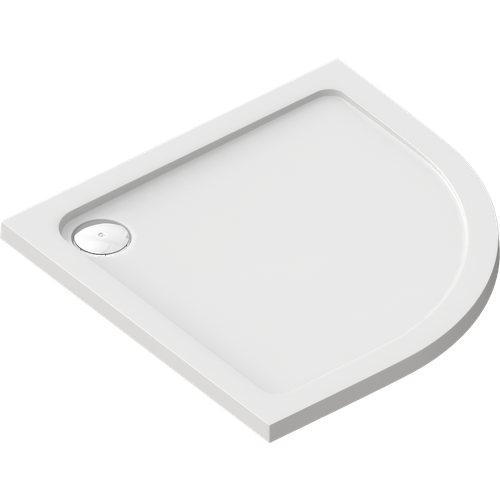 Душевой поддон Slim акрил 1/4 круга 90x90 см Sensea