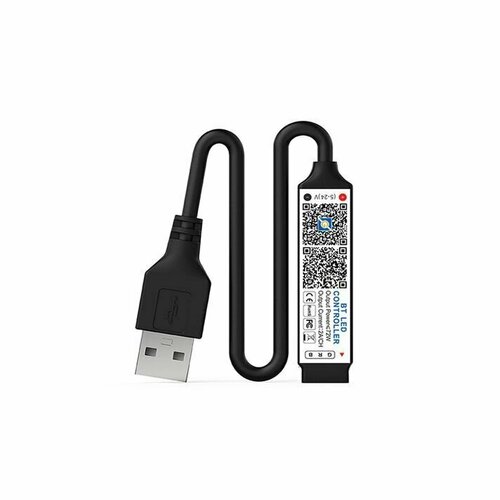 LED контроллер USB 5В (Bluetooth, RGB) Огонек OG-LDL41 led контроллер usb 5в bluetooth rgb огонек og ldl41