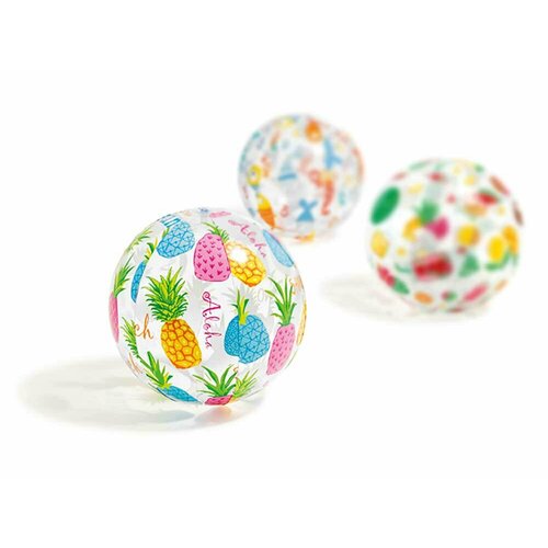 Надувной мяч Intex 59040NP Lively Print Ball (51см, 3+) ананас