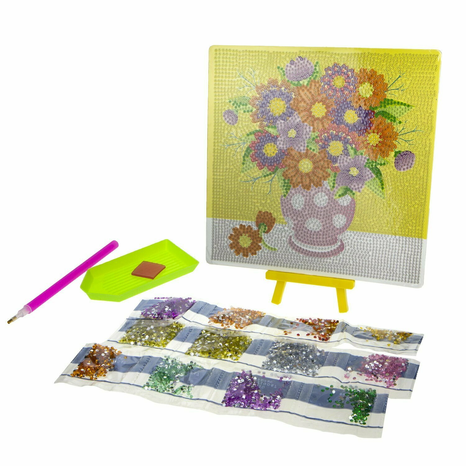 фото Алмазная мозаика 1TOY ART Набор "Букет" в коробке