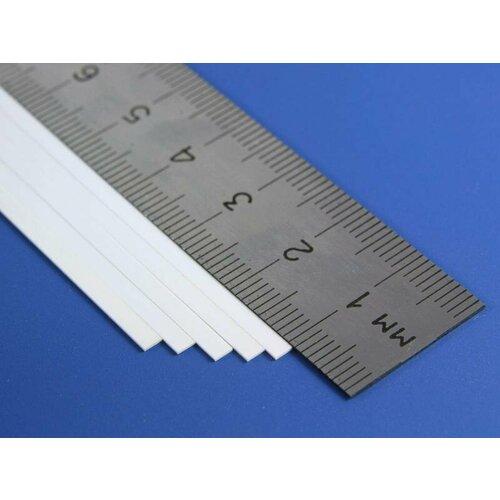 Полоска пластиковая для масштаба S, 0.4х2.4 мм, 10 шт
