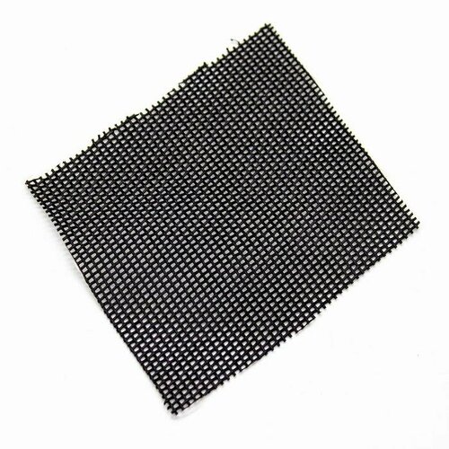 Полотно для москитной сетки антикошка черная, 1,6 м*1м