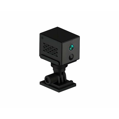 миниатюрная full hd wi fi маленькая камера наблюдения jmc wf 58 система распознавания человека невидимая ночная подсветка Миниатюрная WI-FI камера наблюдения JMC-30AC (MicroSD) (Q22049S30) 3mp (2304х1296) с аккумулятором с датчиком движения. Запись на SD карту. Угол 120