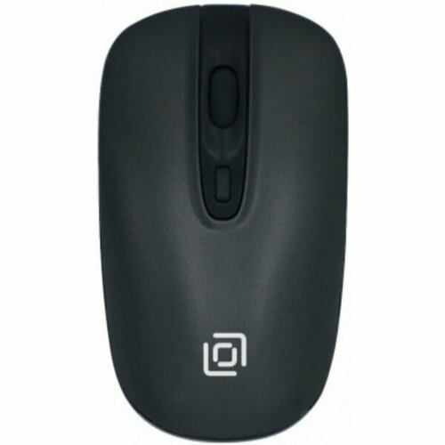 Мышь ОкликOklick 600MW черный оптическая 1600dpi беспроводная USB 4but 88400₽