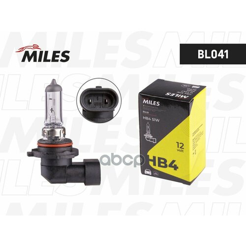 Лампа Hb4 12V 51W P22d Bl041 Miles арт. BL041