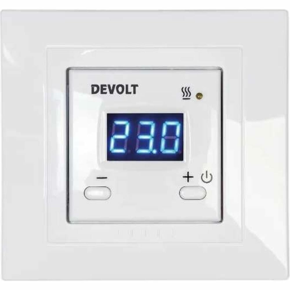 Devolt Терморегулятор TR-16ts, 3,6кВт, 16А, Tr16ts Devolttr16ts . - фотография № 1