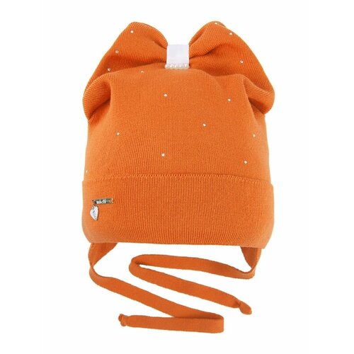 фото Шапка mialt, размер 48-50, оранжевый
