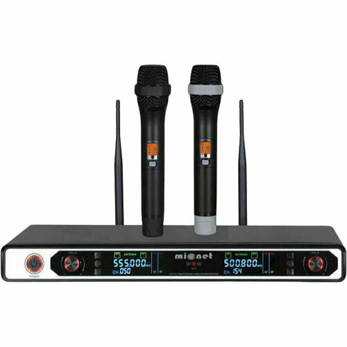 Радиосистема Micnet Dual vocal set с 2-мя ручным микрофонами 1800855 2901800₽