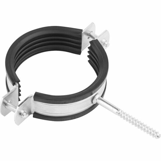 Зубр Хомут трубный оцинкованный 3