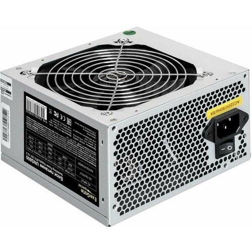 Блок питания 800W ExeGate UNS800 (ATX, 12cm fan, 24pin, 2x(4+4)pin, 2xPCI-E, 5xSATA, 3xIDE) блок питания 500w exegate 500ppe atx apfc pc кпд 80% 80 plus 12cm fan 24pin 2x 4 4 pin 2xpci e 5xsata 3xide black кабель 220v в комплекте ex260641rus pc