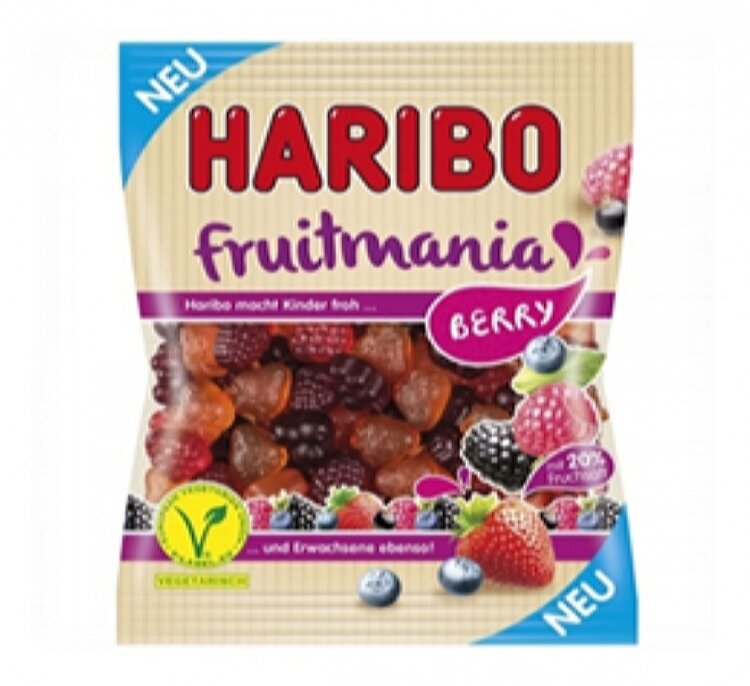 Мармелад жевательный HARIBO Харибо Ягодная Фруктомания 160 г