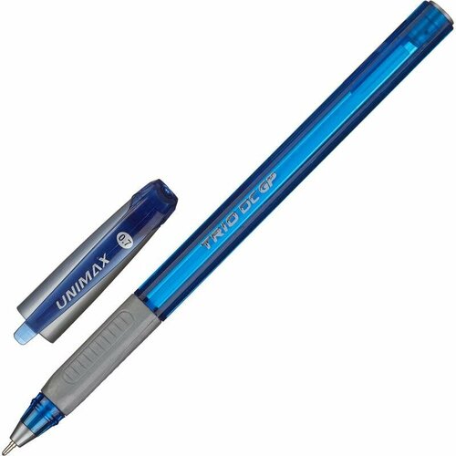 Ручка шариковая Unimax Trio DC GP (0.5мм, синий цвет чернил, масляная основа) 1шт.