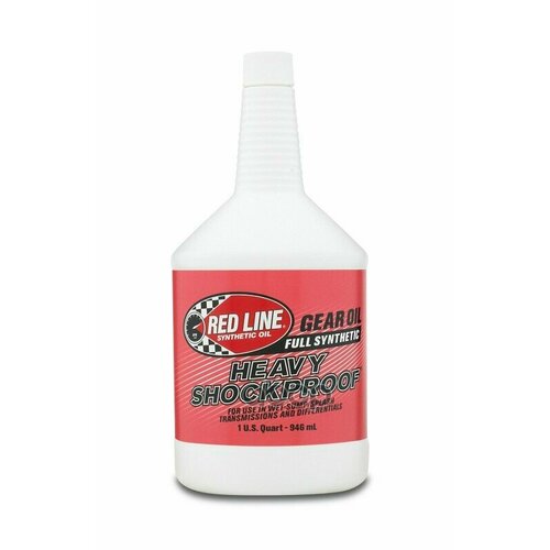 Масло Трансмиссионное 950 Мл, Heavy Shock Proof Gear Oil Gl-5 Redline 58204 RED LINE арт. 58204