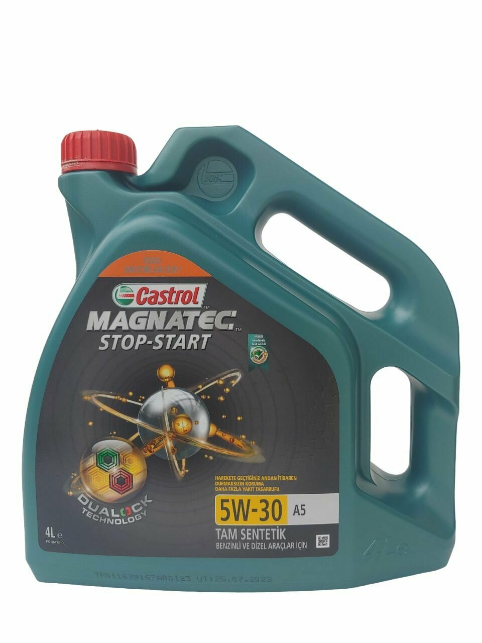 Масло Моторное Magnatec 5W-30 A5 4Л Sn Gf-5 Ford Wss-M2c913-C/Wss-M2c913-D Castrol арт. 15EB41