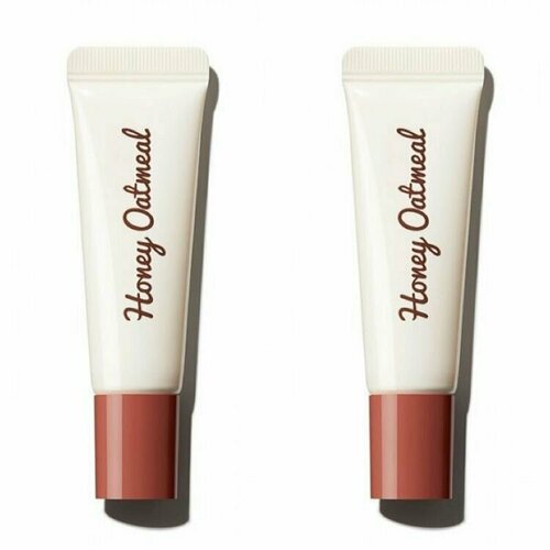 The Saem Бальзам для губ Honey Oatmeal Lip Treatment, 10мл, 2 шт