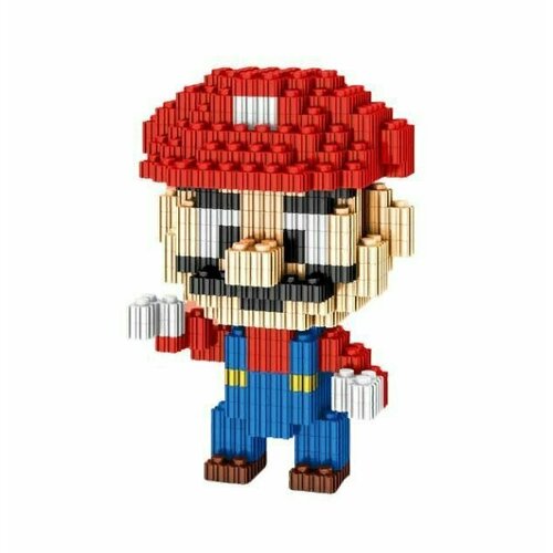 Конструктор Pogo blocks фигурка Марио Super Mario конструктор игрушка супер марио super mario майнкрафт