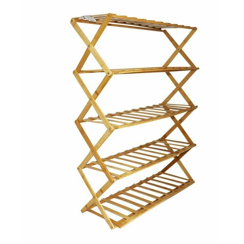 Этажерка бамбуковая 5 секций