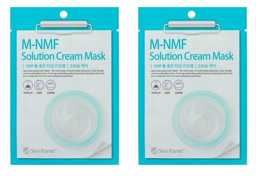 Mijin Маска тканевая для лица Skin Planet M-MNF Solution, 25 гр, 2 шт