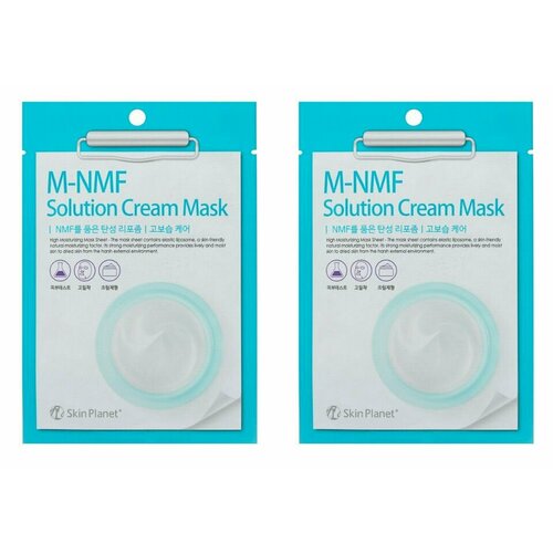 Mijin Маска тканевая для лица Skin Planet M-MNF Solution, 25 гр, 2 шт