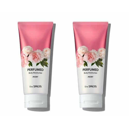 The Saem Лосьон для тела парфюмированный с ароматом пиона Perfumed Body Moisturizer Peony, 200 мл, 2 шт the saem perfumed b лосьон для тела perfumed body moisturizer shea butter 200мл