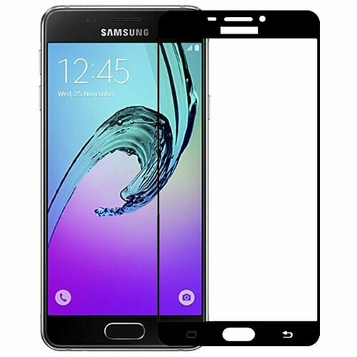 Samsung Galaxy A7 2016 a710 Защитное стекло 3D, бронестекло полное покрытие, черное samsung galaxy a80 a81 a91 a91 защитное стекло 3d черное полное покрытие бронестекло самсунг галакси а80 а81 а90 а91 гелакси