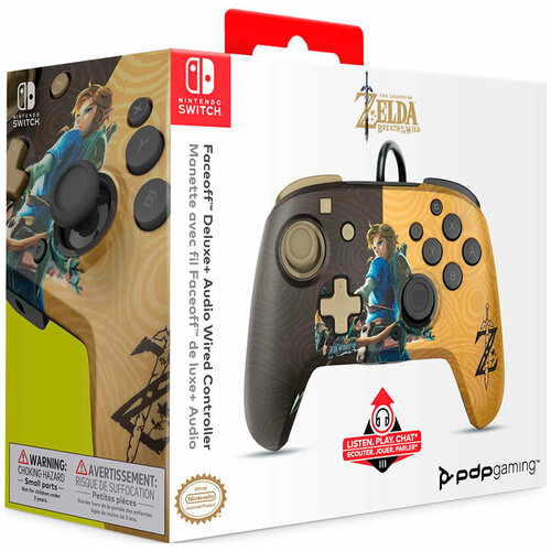 Проводной контроллер PDP Faceoff Zelda для Nintendo Switch 349900₽