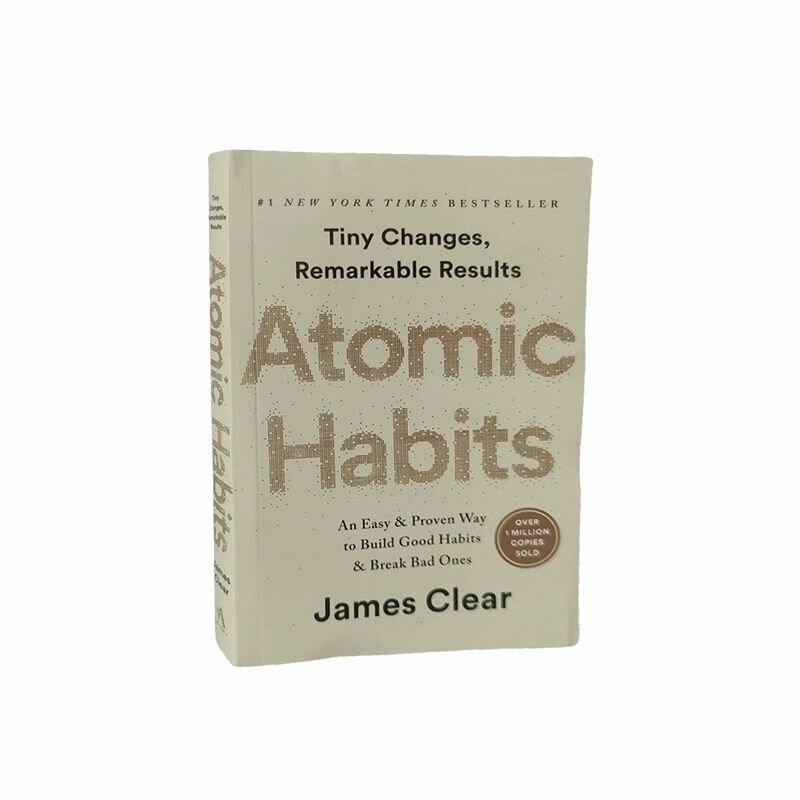 Книга на английском языке "Атомные привычки"/ Atomic Habits by James Clear