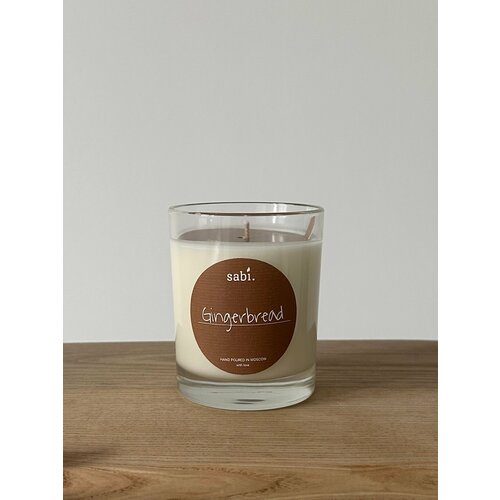 Свеча соевая ароматическая Sabi. 