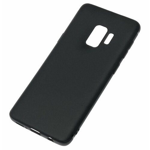 защитный противоударный матовый чехол 8 silicone case для samsung galaxy a23 самсунг галакси а23 Samsung Galaxy S9 Силиконовый чёрный чехол, Самсунг галакси с9