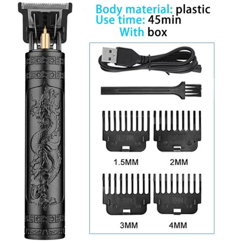 Триммер для бороды и усов Черный Дракон мини черный 45900₽